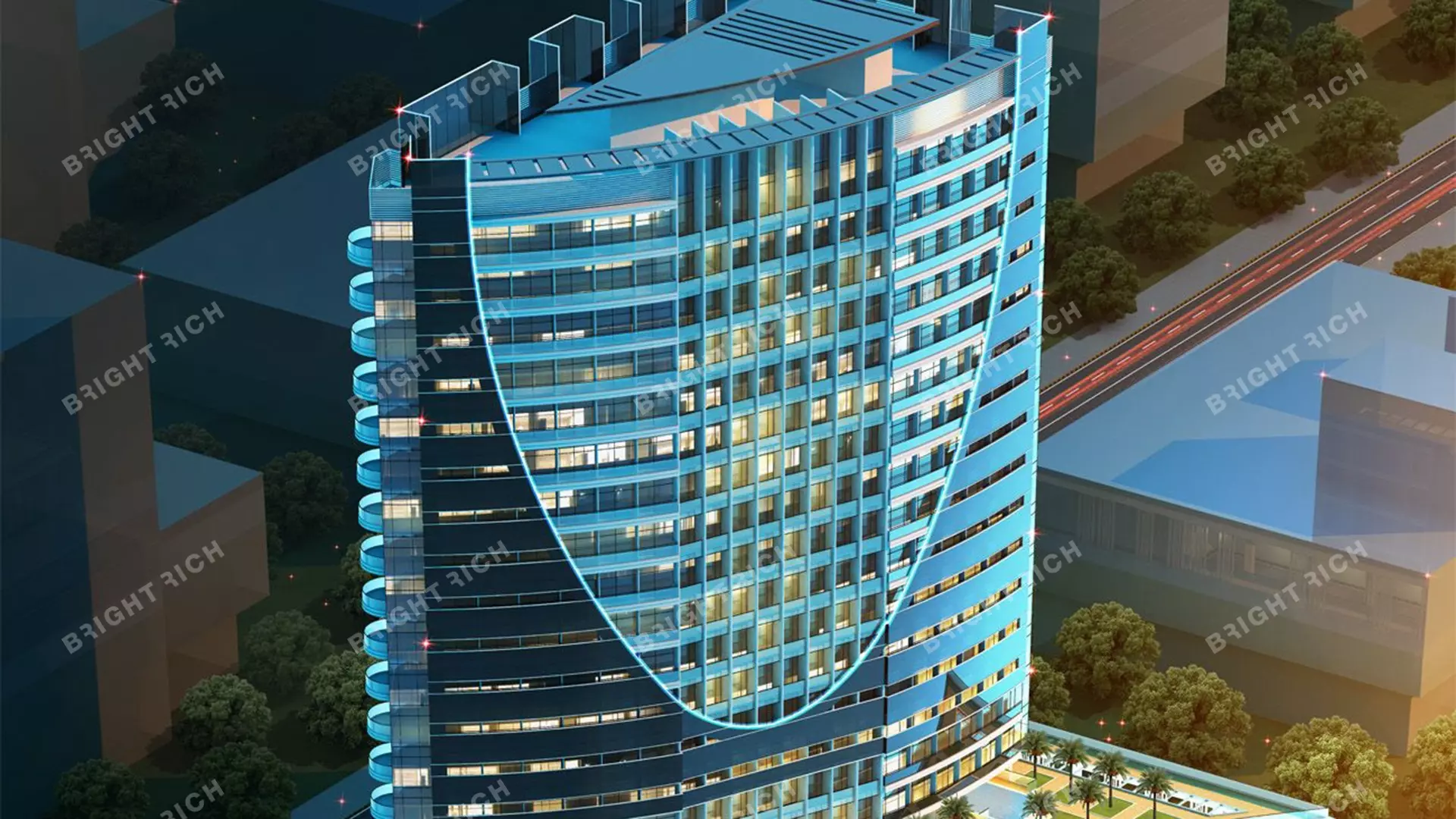 V Tower, апарт-комплекс в Дубае - 0