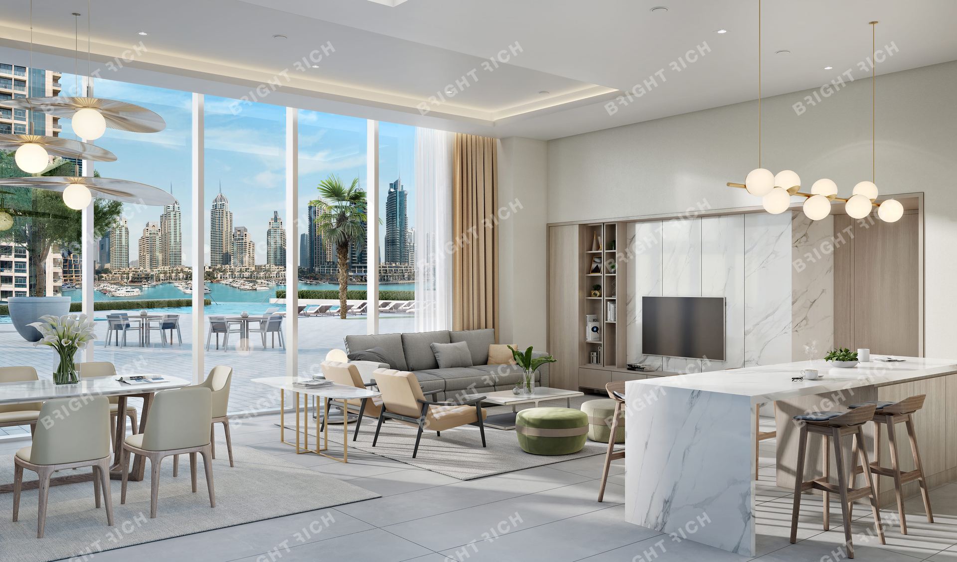 Liv Marina, апарт-комплекс в Дубае - 10